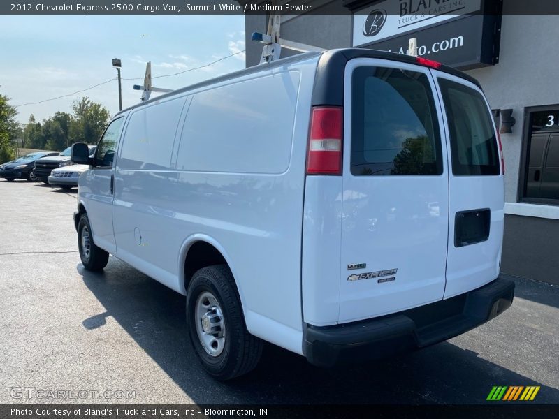 Summit White / Medium Pewter 2012 Chevrolet Express 2500 Cargo Van
