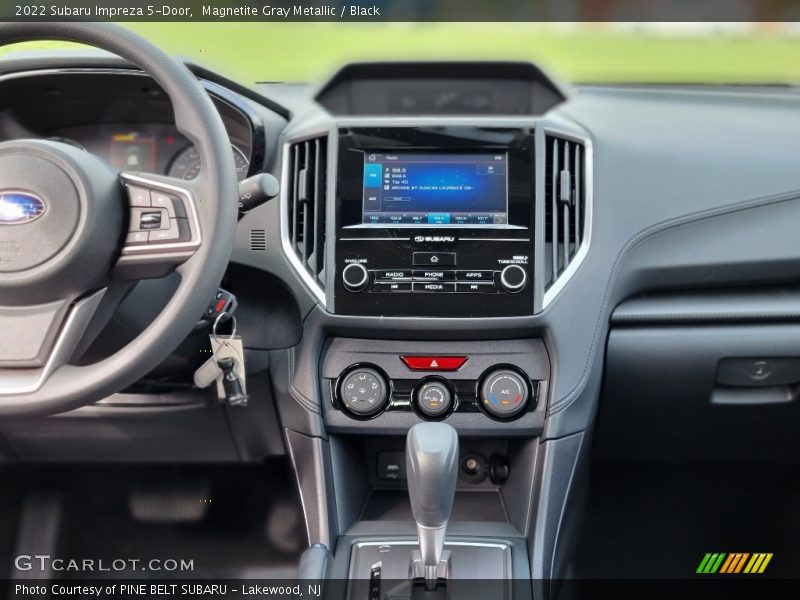 Magnetite Gray Metallic / Black 2022 Subaru Impreza 5-Door