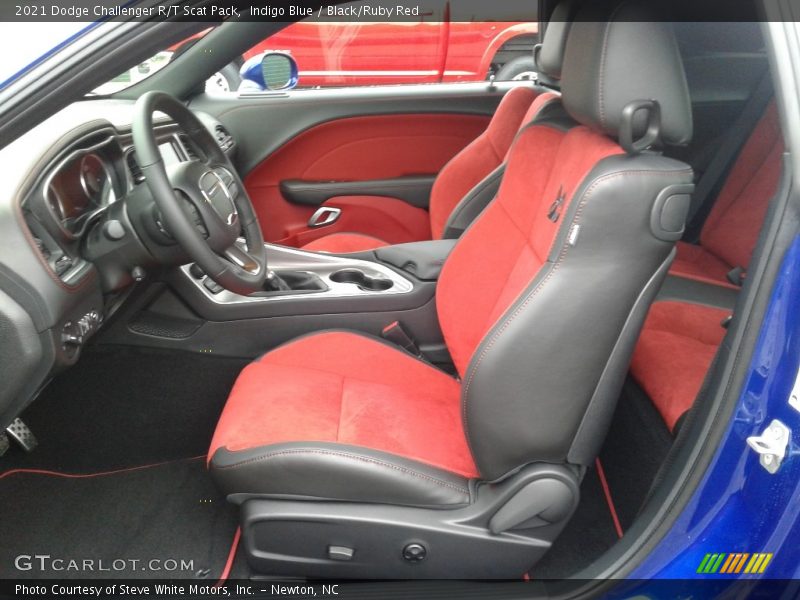 Indigo Blue / Black/Ruby Red 2021 Dodge Challenger R/T Scat Pack