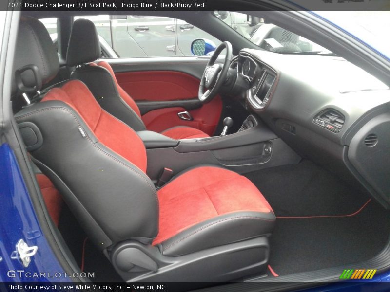 Indigo Blue / Black/Ruby Red 2021 Dodge Challenger R/T Scat Pack