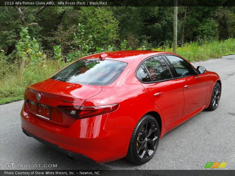 Alfa Rosso (Red) / Black/Red 2019 Alfa Romeo Giulia AWD