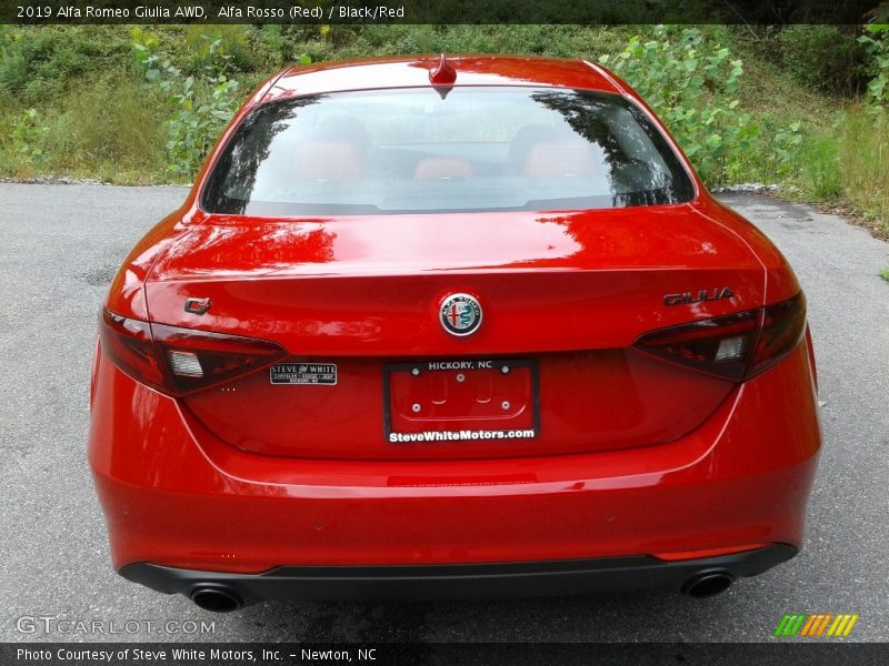 Alfa Rosso (Red) / Black/Red 2019 Alfa Romeo Giulia AWD