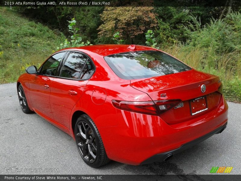 Alfa Rosso (Red) / Black/Red 2019 Alfa Romeo Giulia AWD