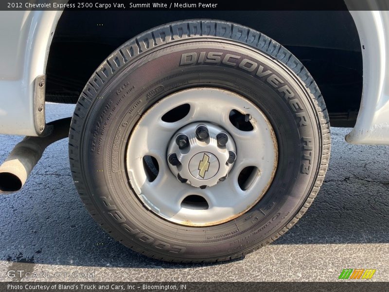 Summit White / Medium Pewter 2012 Chevrolet Express 2500 Cargo Van