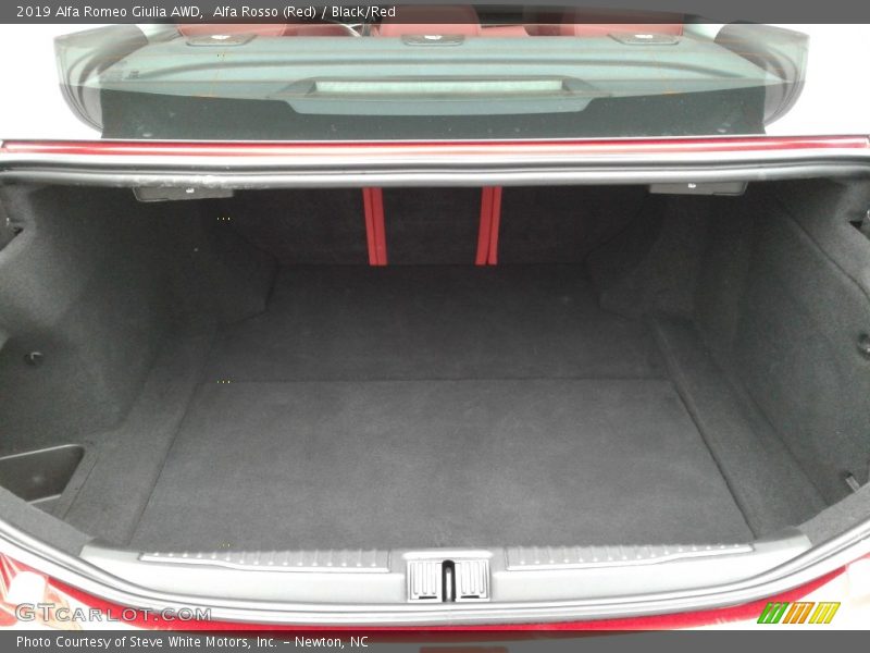 Alfa Rosso (Red) / Black/Red 2019 Alfa Romeo Giulia AWD