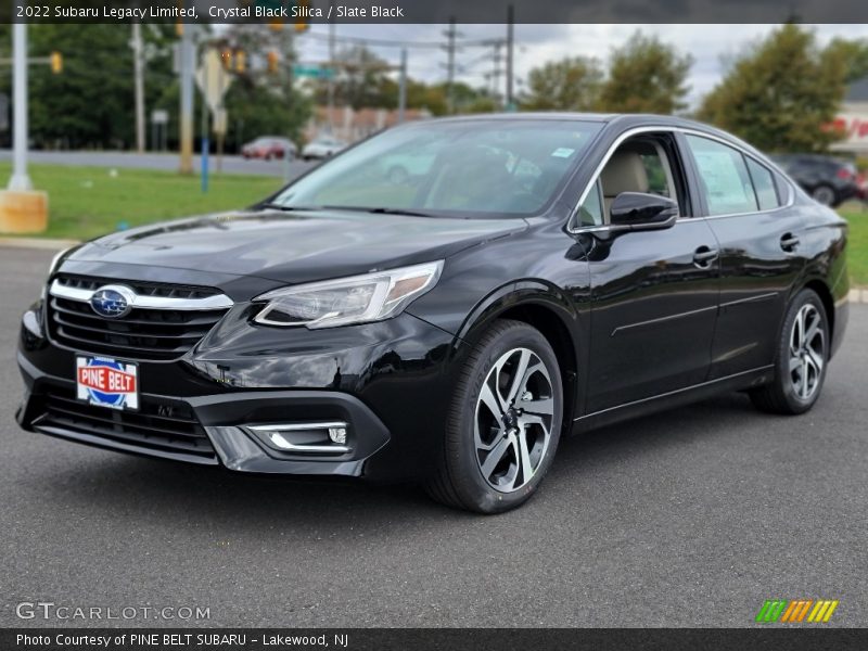 Crystal Black Silica / Slate Black 2022 Subaru Legacy Limited