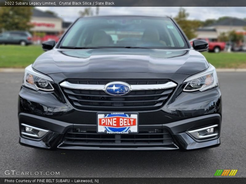Crystal Black Silica / Slate Black 2022 Subaru Legacy Limited