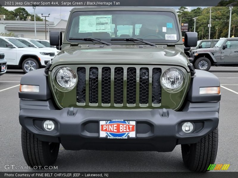 Sarge Green / Black/Heritage Tan 2021 Jeep Gladiator Sport 4x4