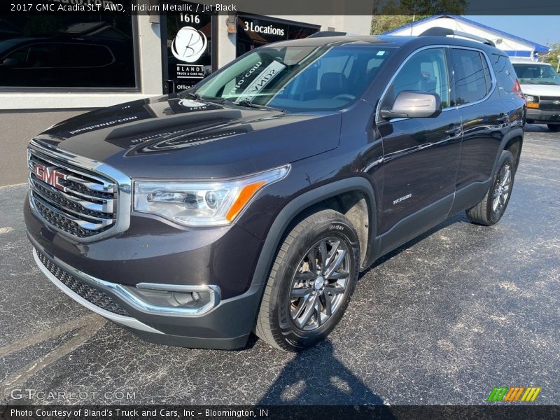 Iridium Metallic / Jet Black 2017 GMC Acadia SLT AWD