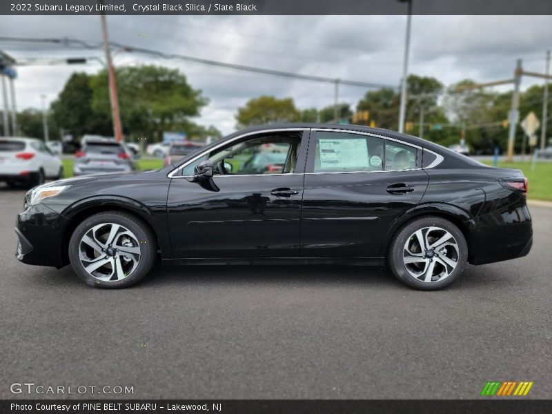 Crystal Black Silica / Slate Black 2022 Subaru Legacy Limited