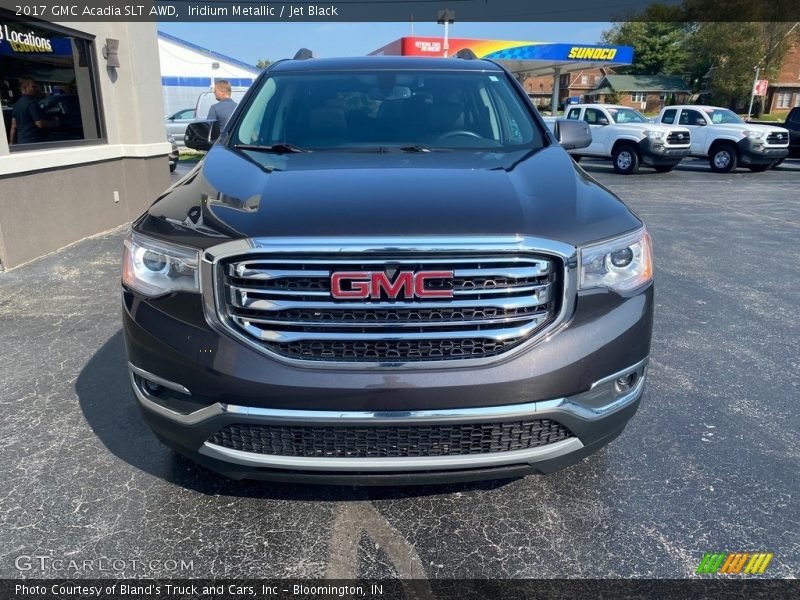 Iridium Metallic / Jet Black 2017 GMC Acadia SLT AWD