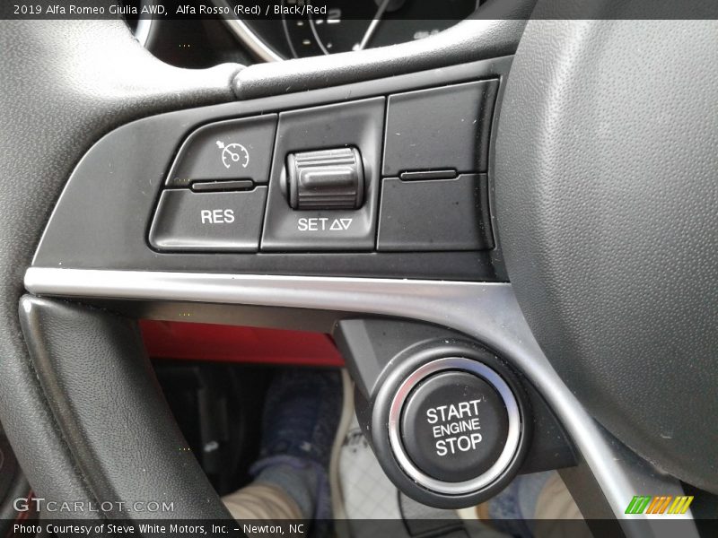 Alfa Rosso (Red) / Black/Red 2019 Alfa Romeo Giulia AWD