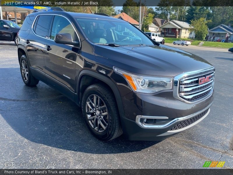 Iridium Metallic / Jet Black 2017 GMC Acadia SLT AWD