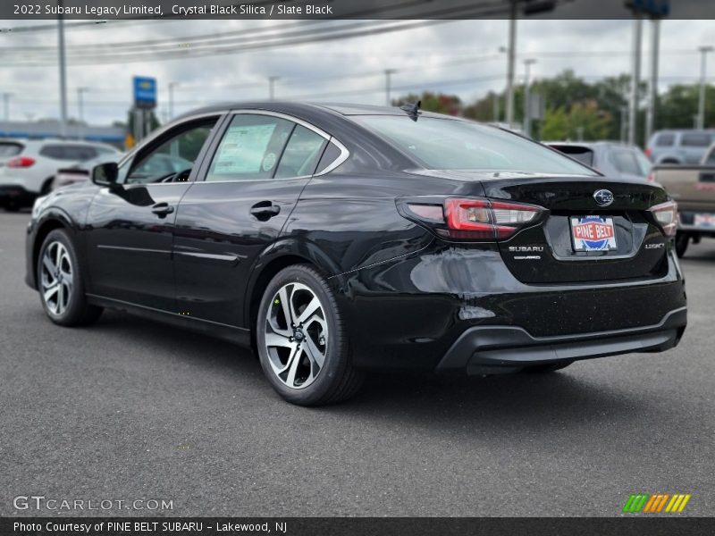 Crystal Black Silica / Slate Black 2022 Subaru Legacy Limited