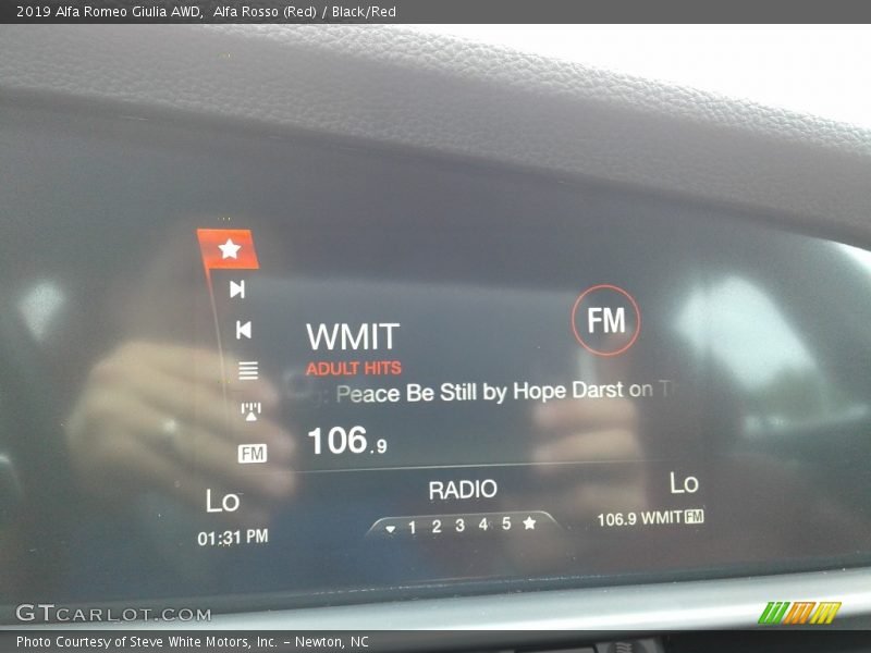Alfa Rosso (Red) / Black/Red 2019 Alfa Romeo Giulia AWD
