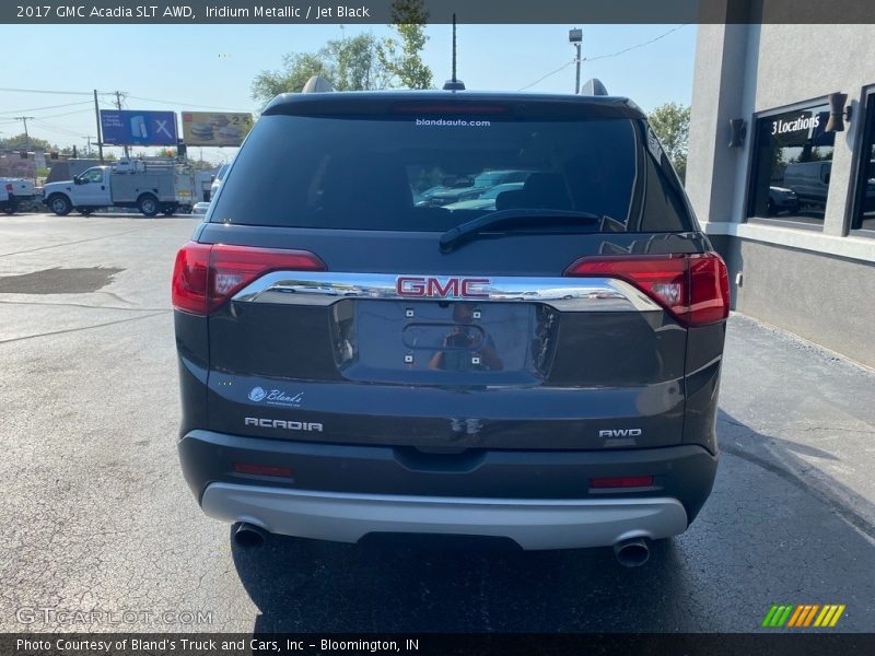 Iridium Metallic / Jet Black 2017 GMC Acadia SLT AWD