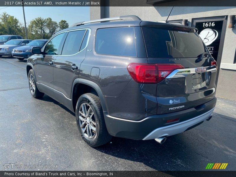 Iridium Metallic / Jet Black 2017 GMC Acadia SLT AWD