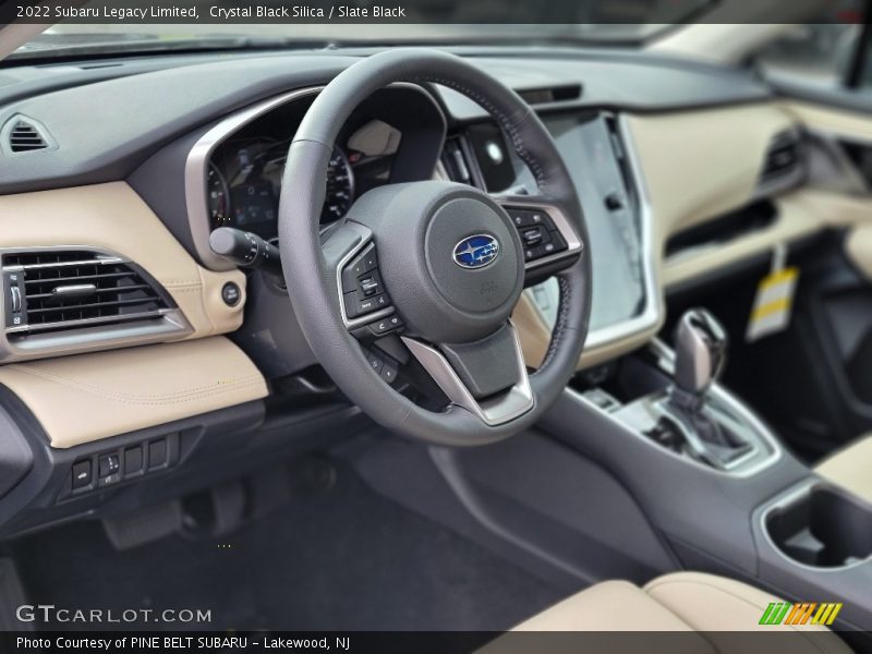 Crystal Black Silica / Slate Black 2022 Subaru Legacy Limited