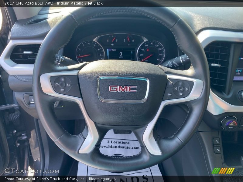Iridium Metallic / Jet Black 2017 GMC Acadia SLT AWD