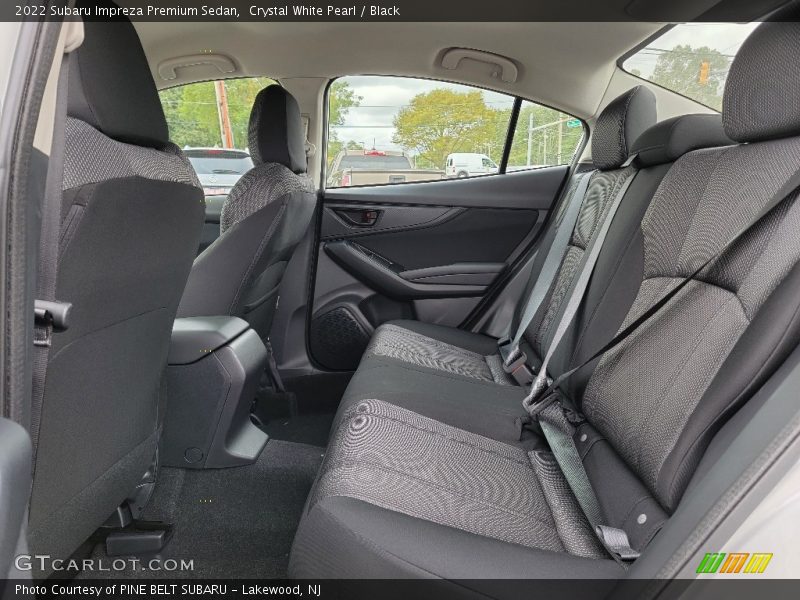 Rear Seat of 2022 Impreza Premium Sedan