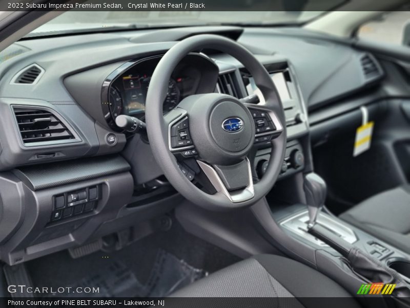 Dashboard of 2022 Impreza Premium Sedan