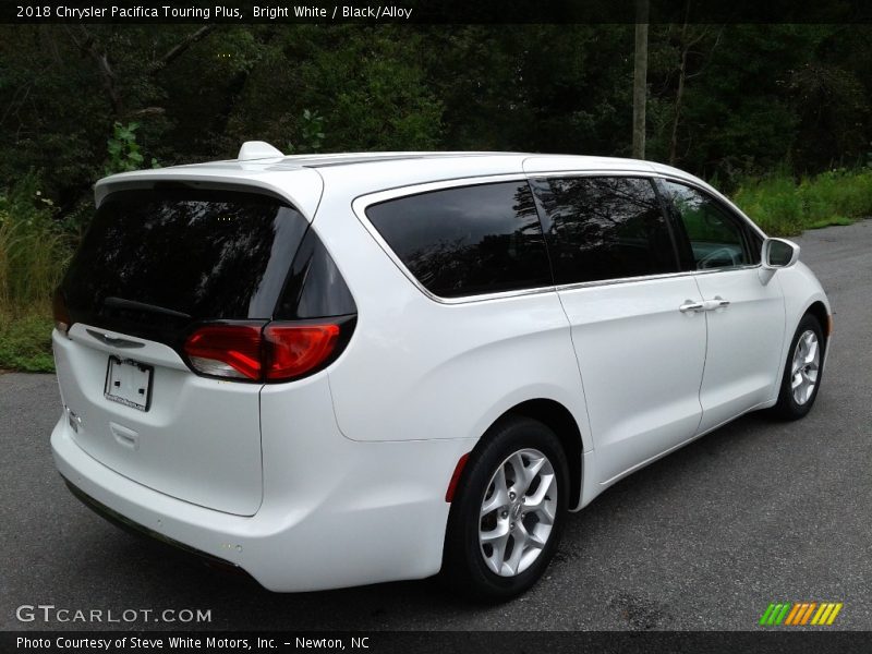 Bright White / Black/Alloy 2018 Chrysler Pacifica Touring Plus