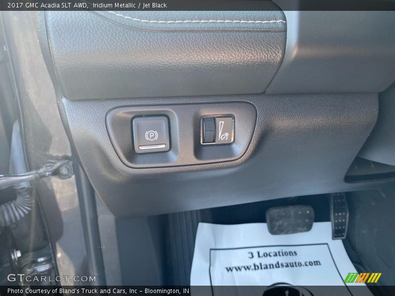 Iridium Metallic / Jet Black 2017 GMC Acadia SLT AWD