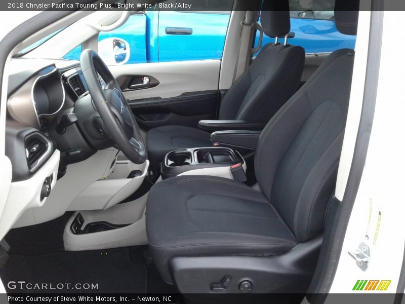 Bright White / Black/Alloy 2018 Chrysler Pacifica Touring Plus