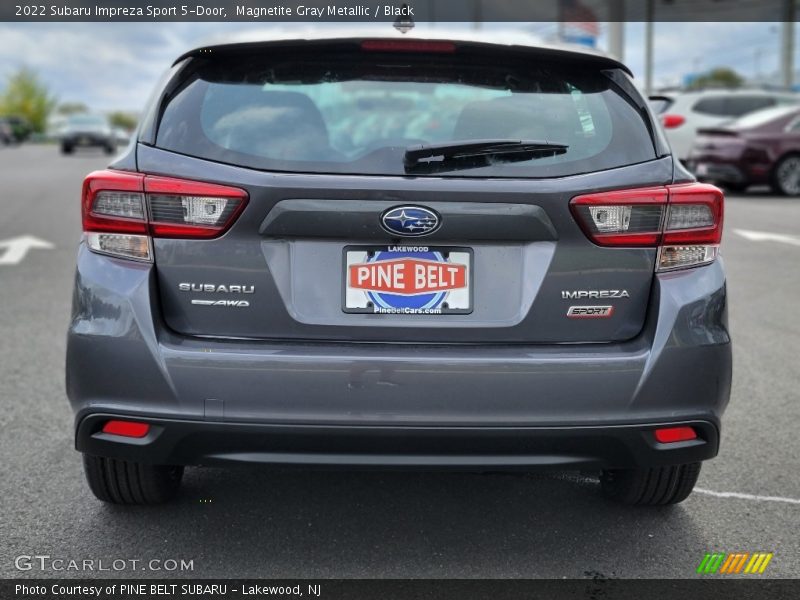 Magnetite Gray Metallic / Black 2022 Subaru Impreza Sport 5-Door