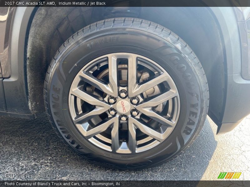 Iridium Metallic / Jet Black 2017 GMC Acadia SLT AWD