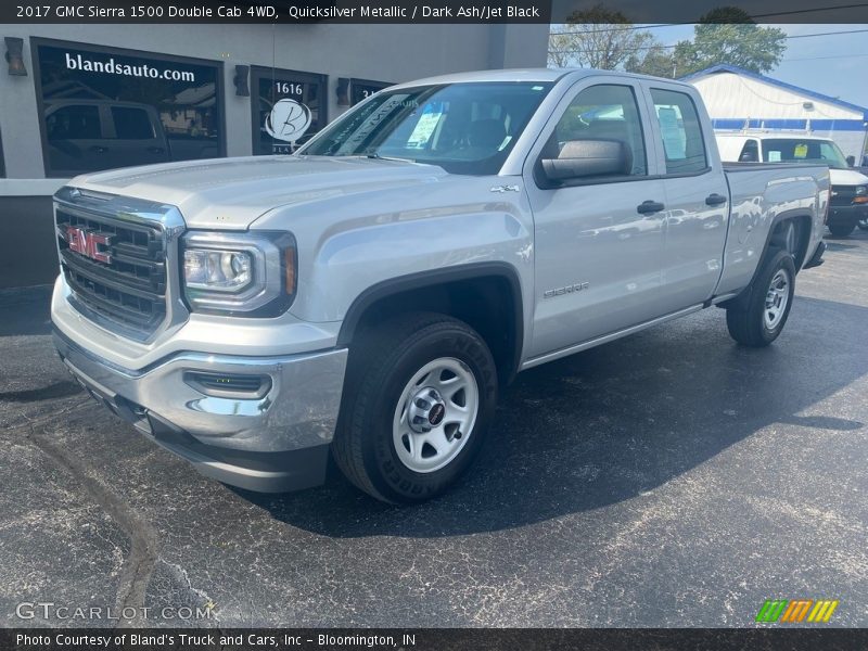 Quicksilver Metallic / Dark Ash/Jet Black 2017 GMC Sierra 1500 Double Cab 4WD