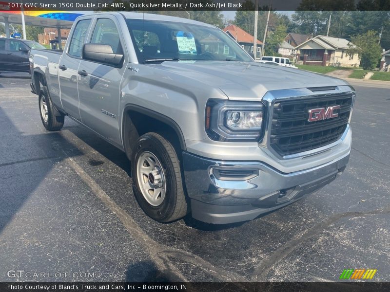 Quicksilver Metallic / Dark Ash/Jet Black 2017 GMC Sierra 1500 Double Cab 4WD