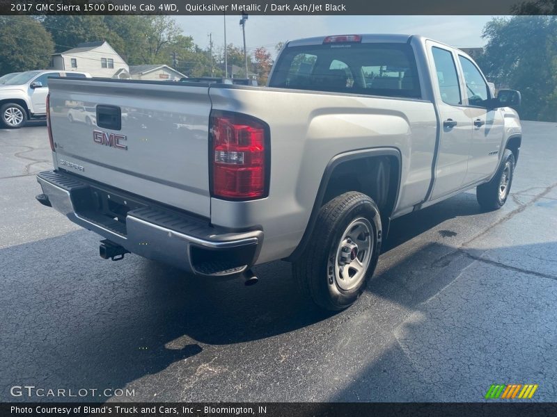 Quicksilver Metallic / Dark Ash/Jet Black 2017 GMC Sierra 1500 Double Cab 4WD