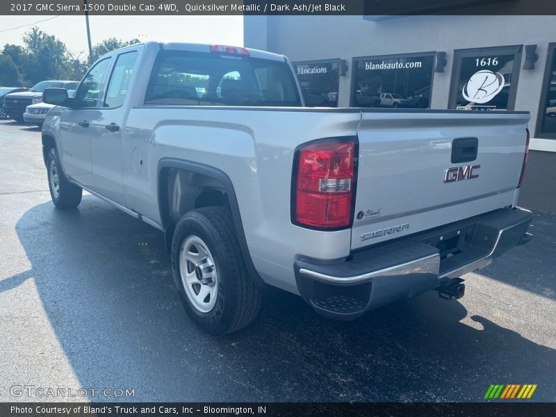 Quicksilver Metallic / Dark Ash/Jet Black 2017 GMC Sierra 1500 Double Cab 4WD