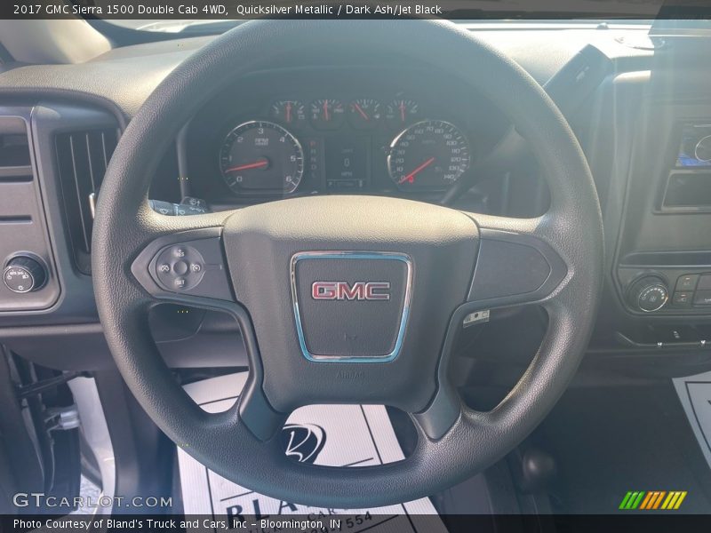 Quicksilver Metallic / Dark Ash/Jet Black 2017 GMC Sierra 1500 Double Cab 4WD