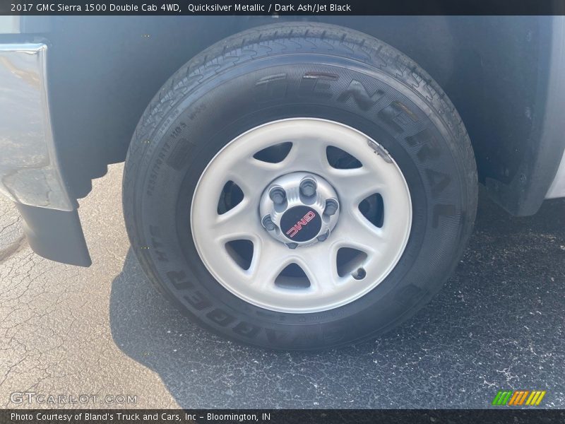 Quicksilver Metallic / Dark Ash/Jet Black 2017 GMC Sierra 1500 Double Cab 4WD