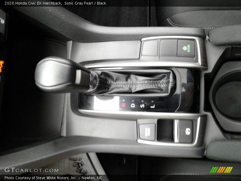 Sonic Gray Pearl / Black 2020 Honda Civic EX Hatchback