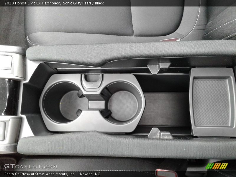 Sonic Gray Pearl / Black 2020 Honda Civic EX Hatchback