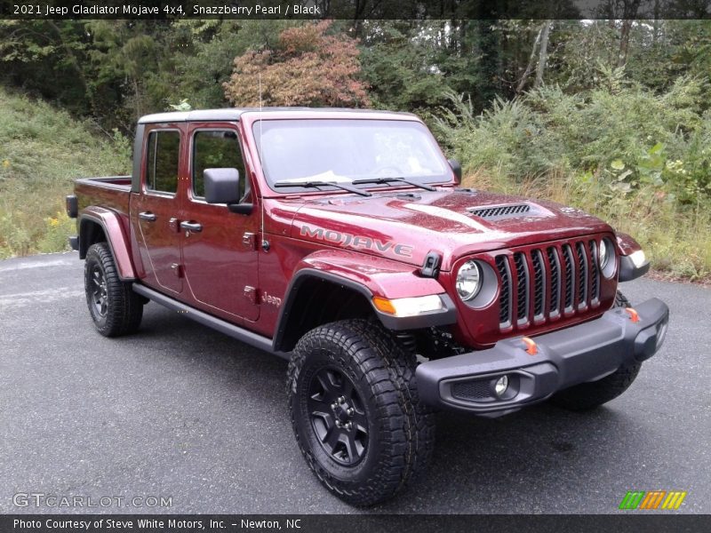 Snazzberry Pearl / Black 2021 Jeep Gladiator Mojave 4x4