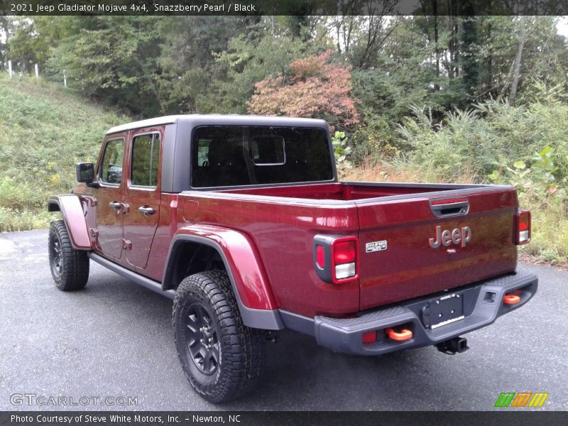 Snazzberry Pearl / Black 2021 Jeep Gladiator Mojave 4x4