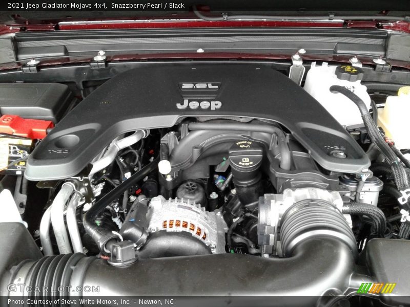 Snazzberry Pearl / Black 2021 Jeep Gladiator Mojave 4x4