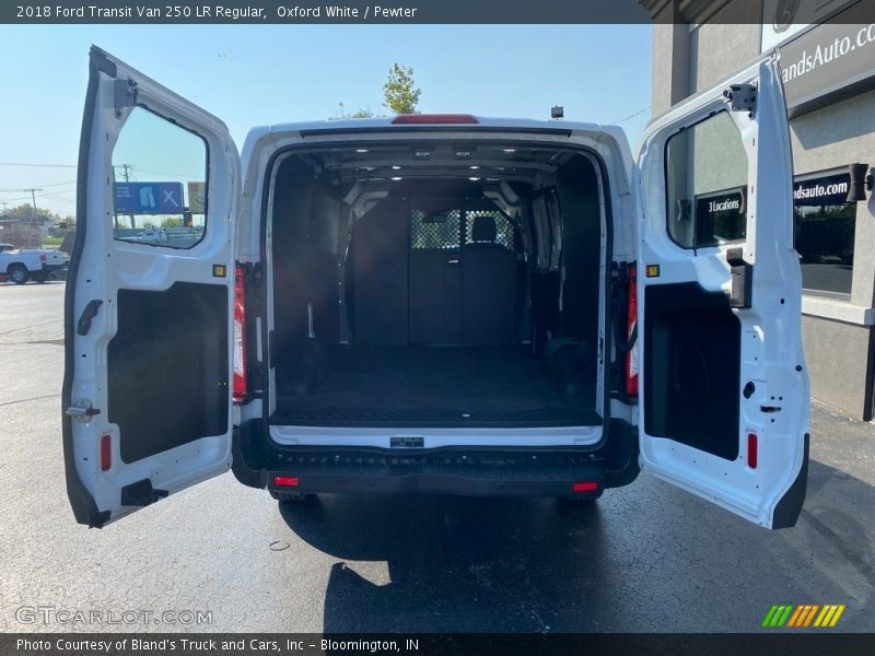 Oxford White / Pewter 2018 Ford Transit Van 250 LR Regular