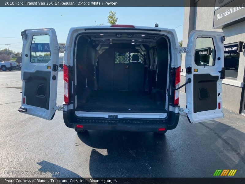 Oxford White / Pewter 2018 Ford Transit Van 250 LR Regular