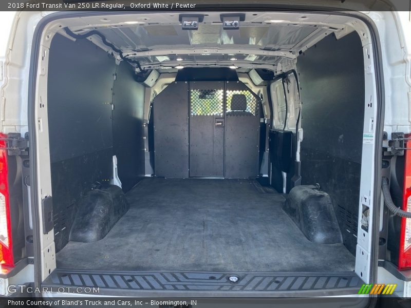 Oxford White / Pewter 2018 Ford Transit Van 250 LR Regular