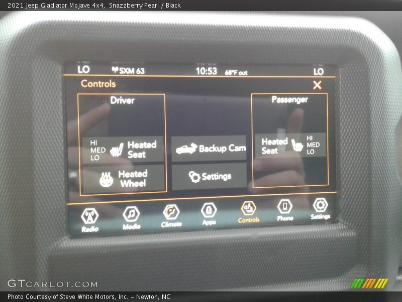 Snazzberry Pearl / Black 2021 Jeep Gladiator Mojave 4x4