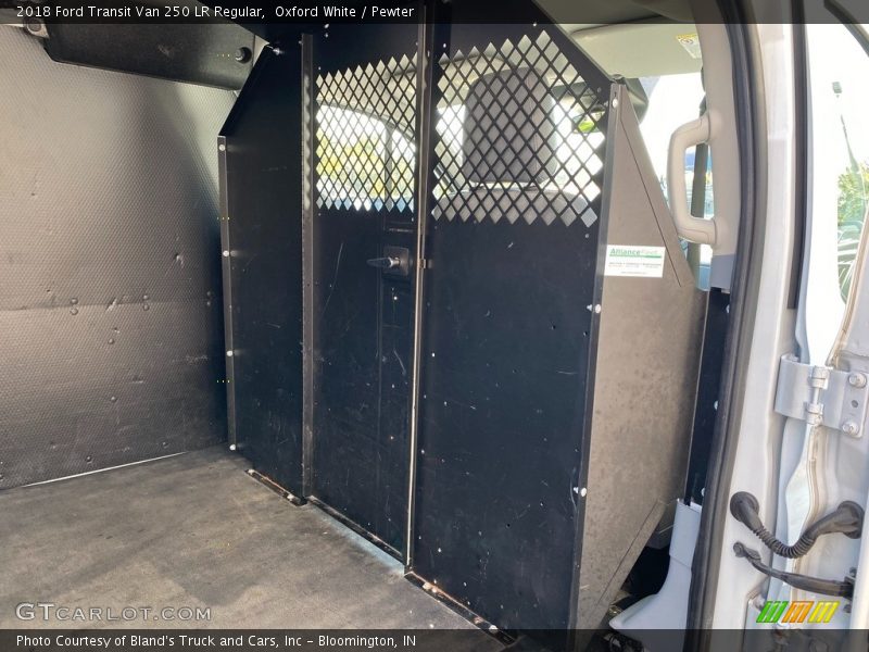 Oxford White / Pewter 2018 Ford Transit Van 250 LR Regular