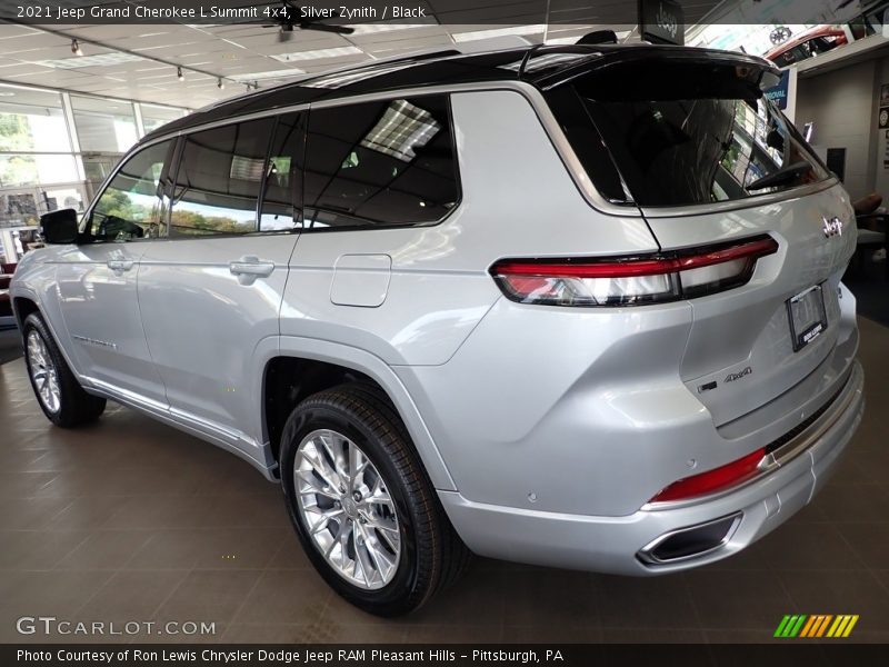 Silver Zynith / Black 2021 Jeep Grand Cherokee L Summit 4x4