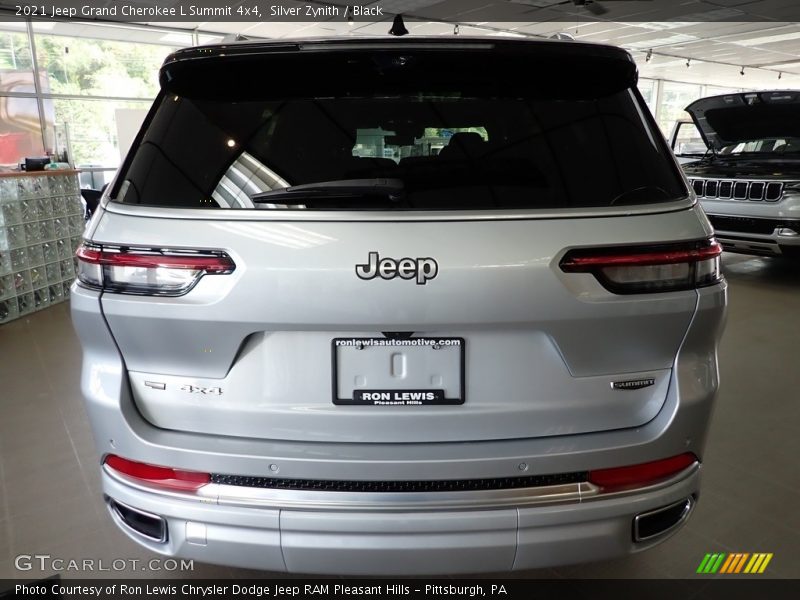 Silver Zynith / Black 2021 Jeep Grand Cherokee L Summit 4x4