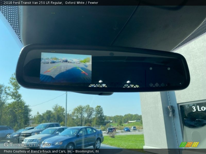 Oxford White / Pewter 2018 Ford Transit Van 250 LR Regular