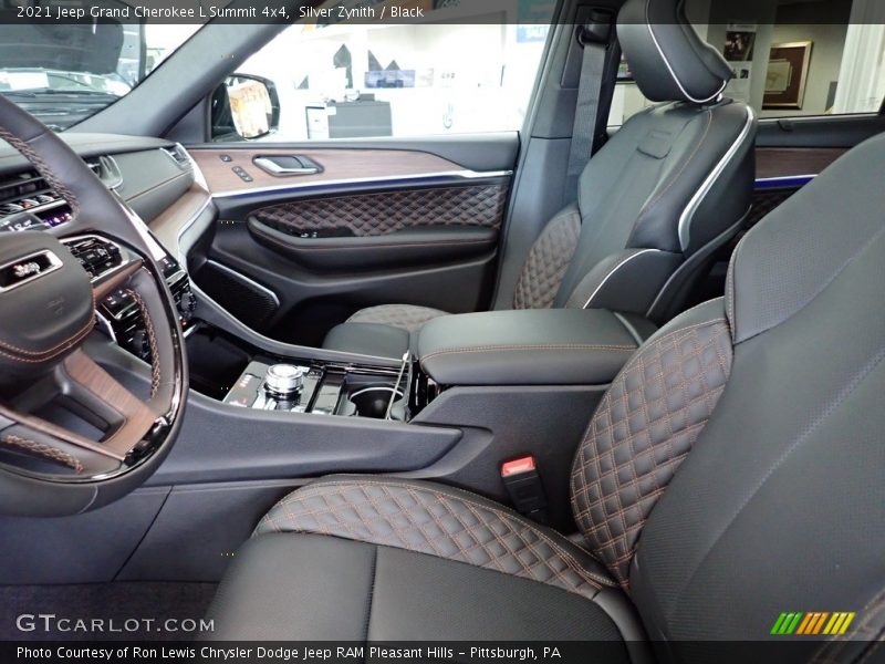 Silver Zynith / Black 2021 Jeep Grand Cherokee L Summit 4x4